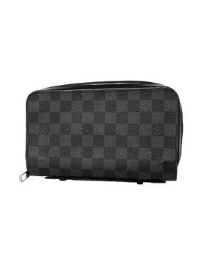 Louis Vuitton Wallet Damier Graphite Zippy XL Black